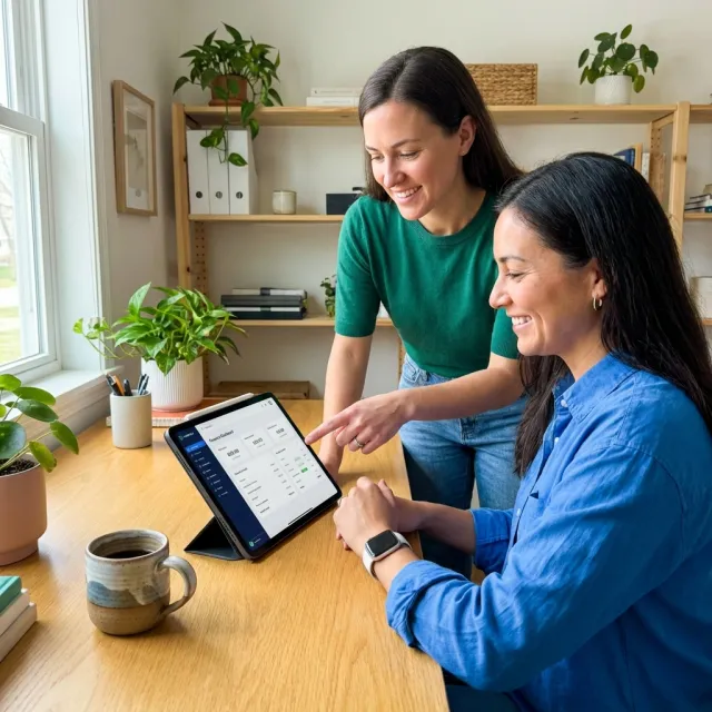 Ledger & Co. Bookkeeping social media post