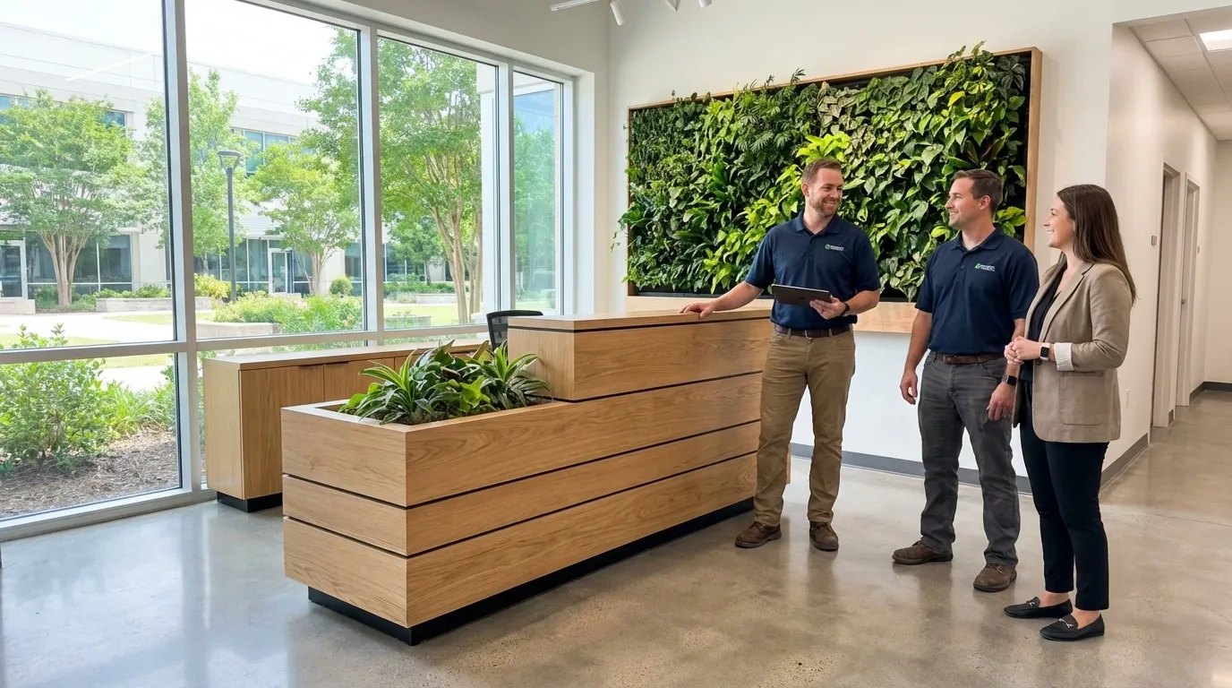 AI-generated LinkedIn post for contractors