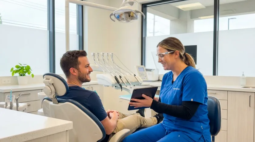 Bright River Dental social media post