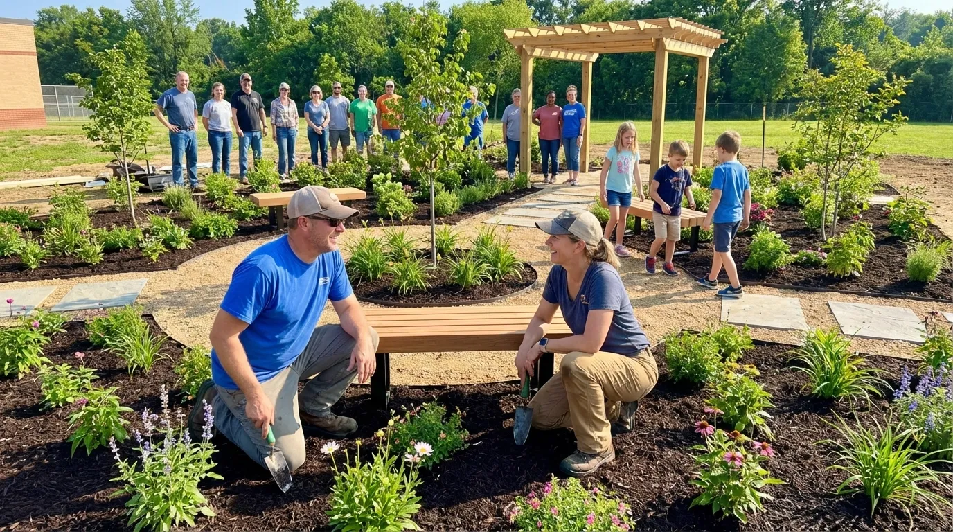 AI-generated Facebook post preview