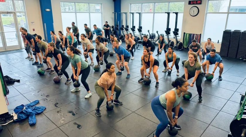 Peak Fitness Studio Facebook post example