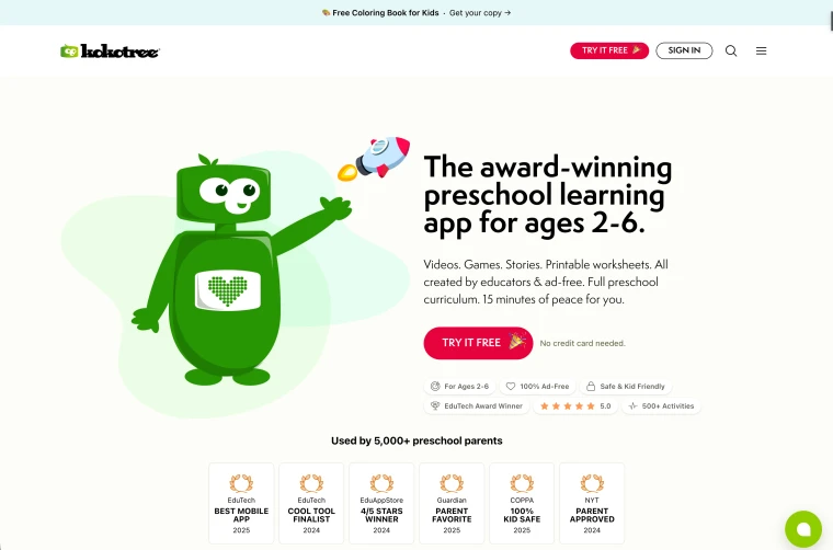 Kokotree website built by Apaya