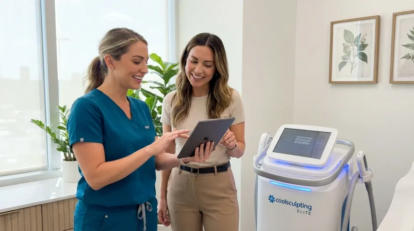 Glow Aesthetic Studio social media post