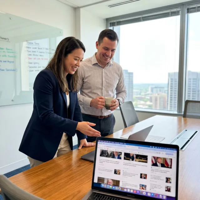 Clarity Communications social media post