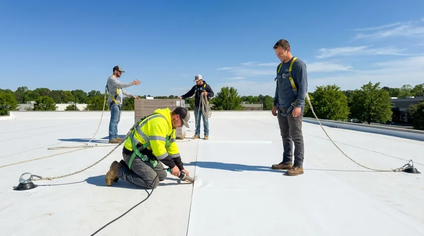 Summit Roofing Co social media post