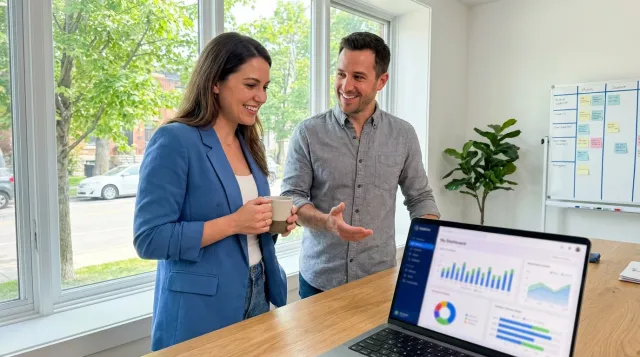 NovaCRM social media post