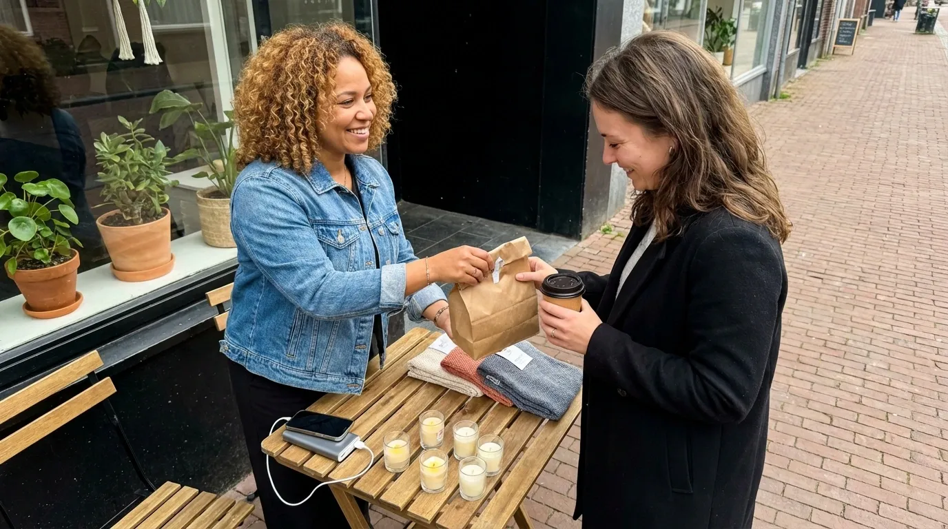 AI-generated Facebook post preview