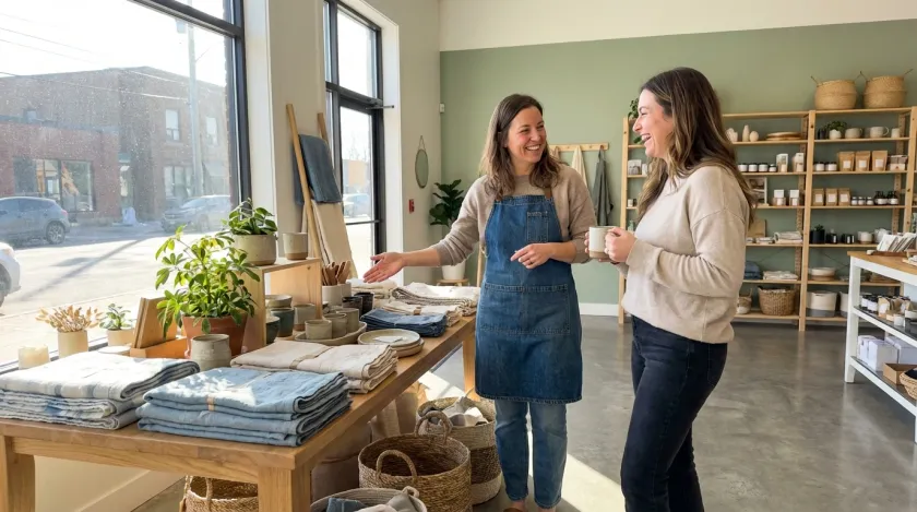 Maple & Main Boutique social media post