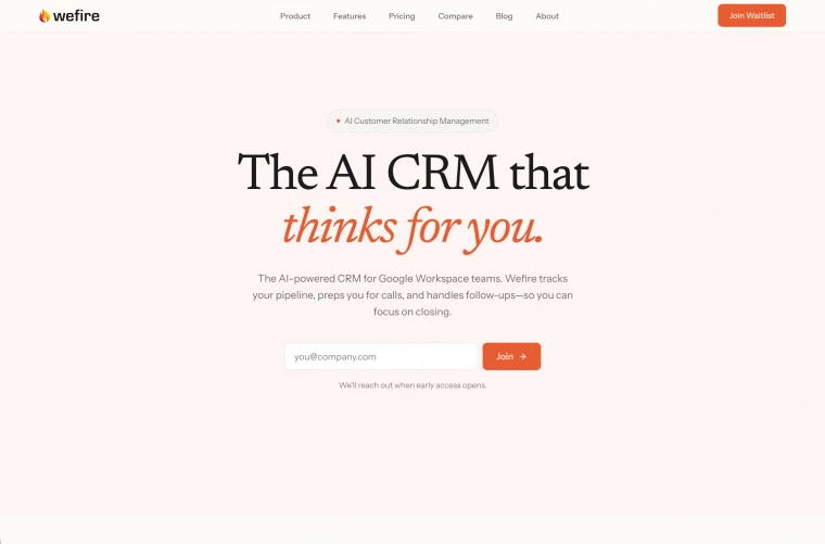 Wefire website built by Apaya