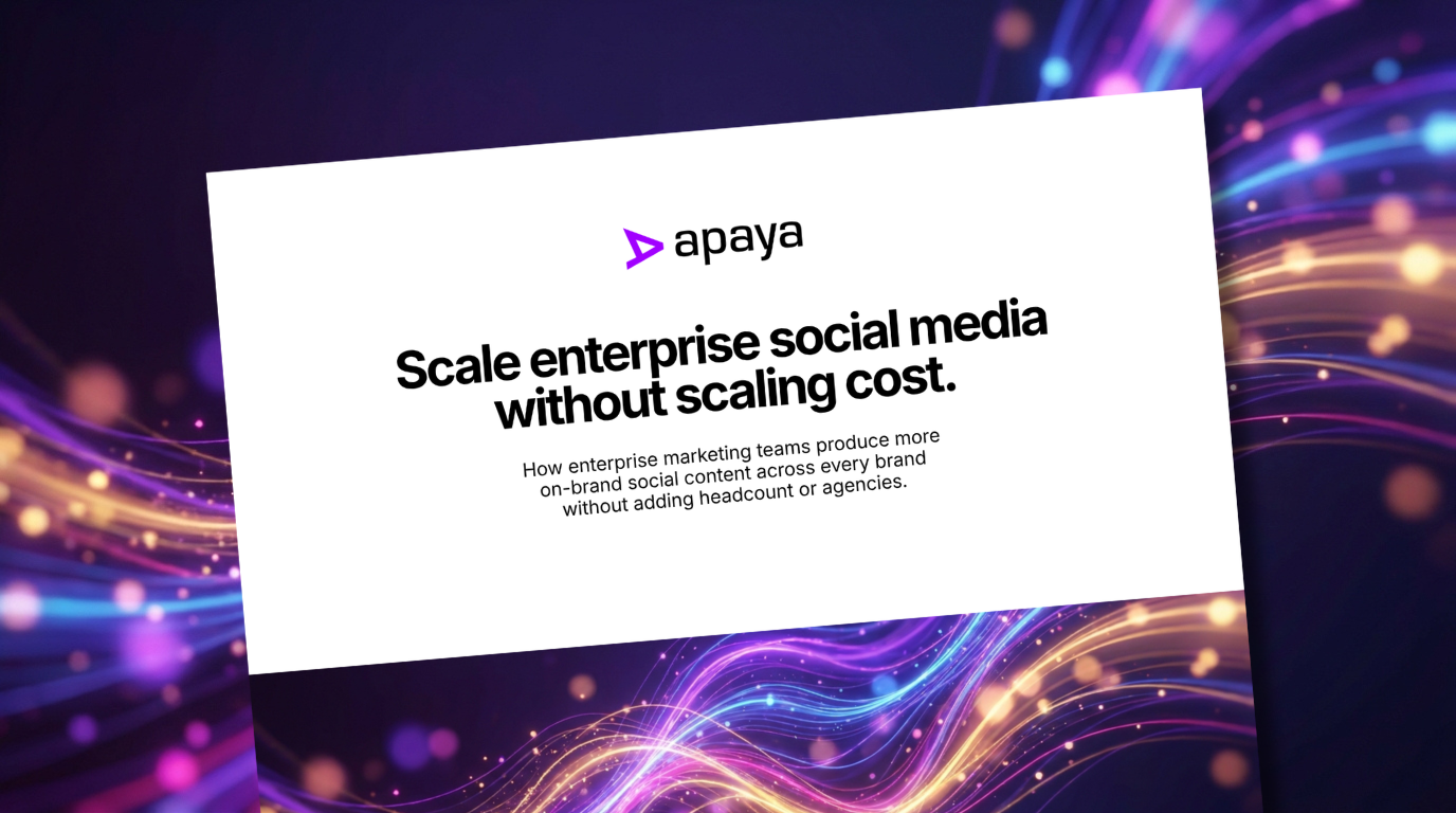 Scale enterprise social media guide cover