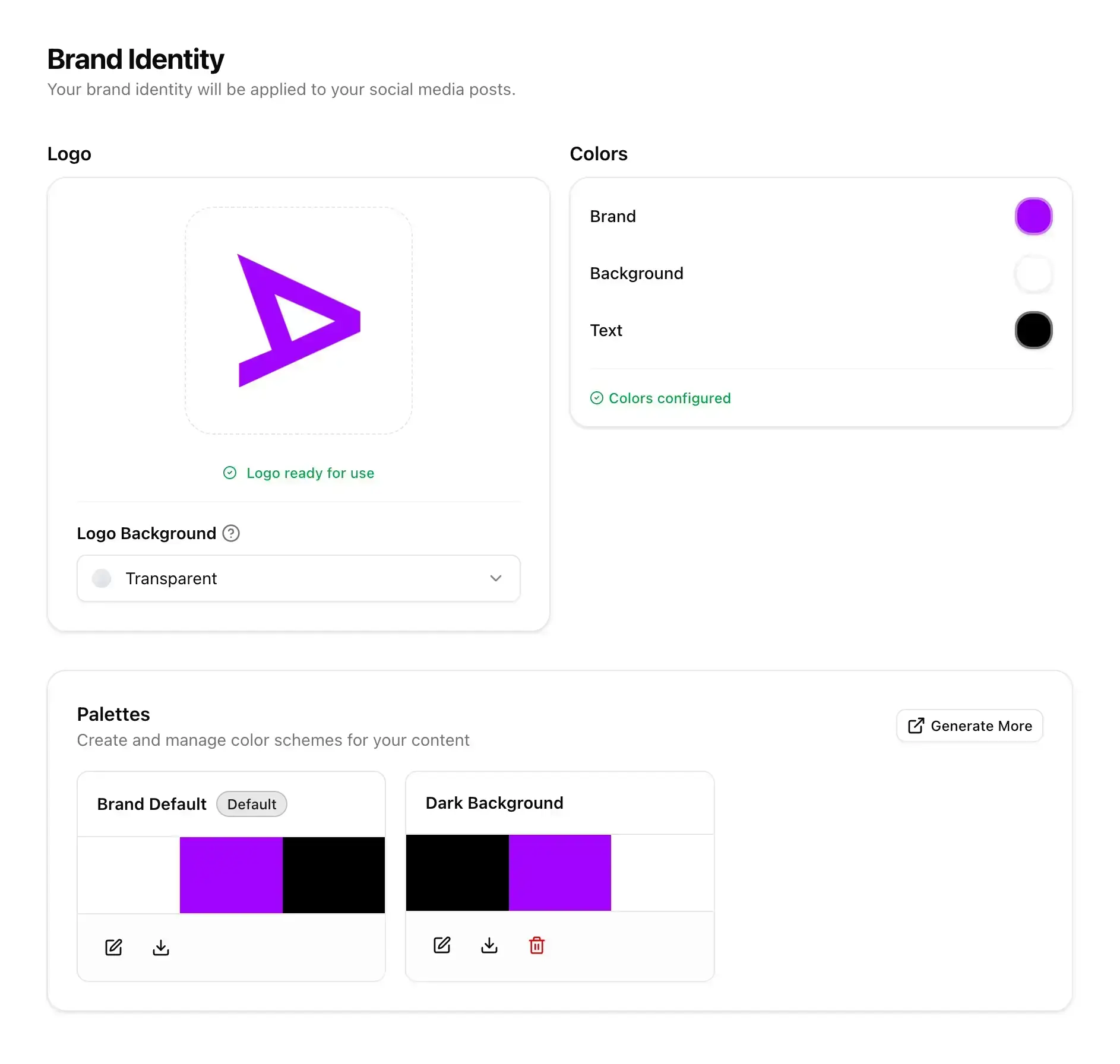 Brand Identity Extraction
