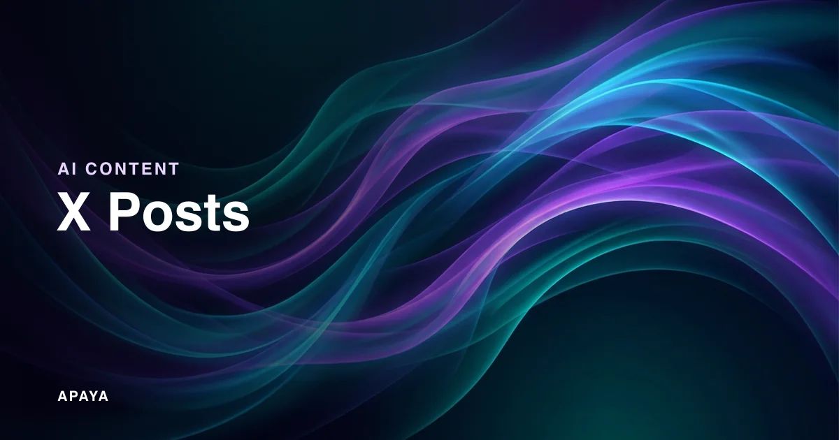 AI X Post Generator: Create Tweets and Threads That Get Engagement