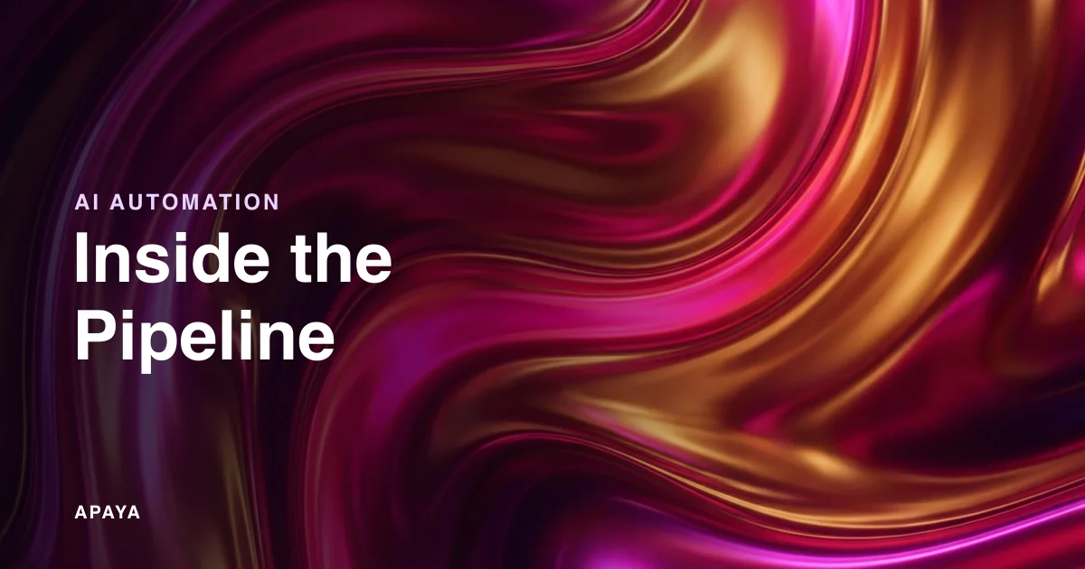 How Apaya Writes a Social Media Post: The Full Pipeline