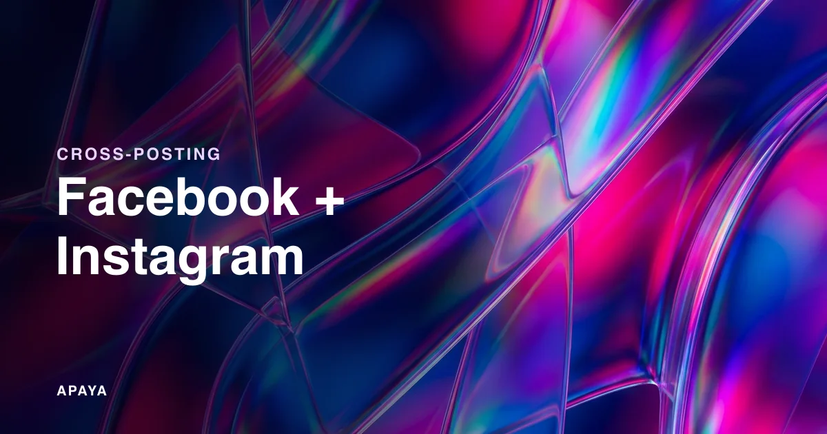 How to Post from Facebook to Instagram at the Same Time
