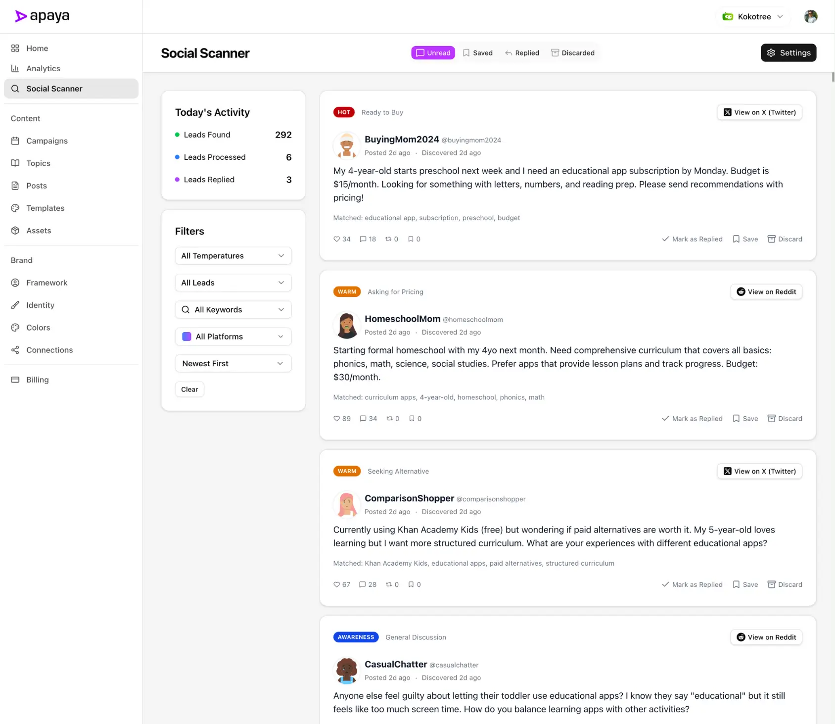 Product screenshot