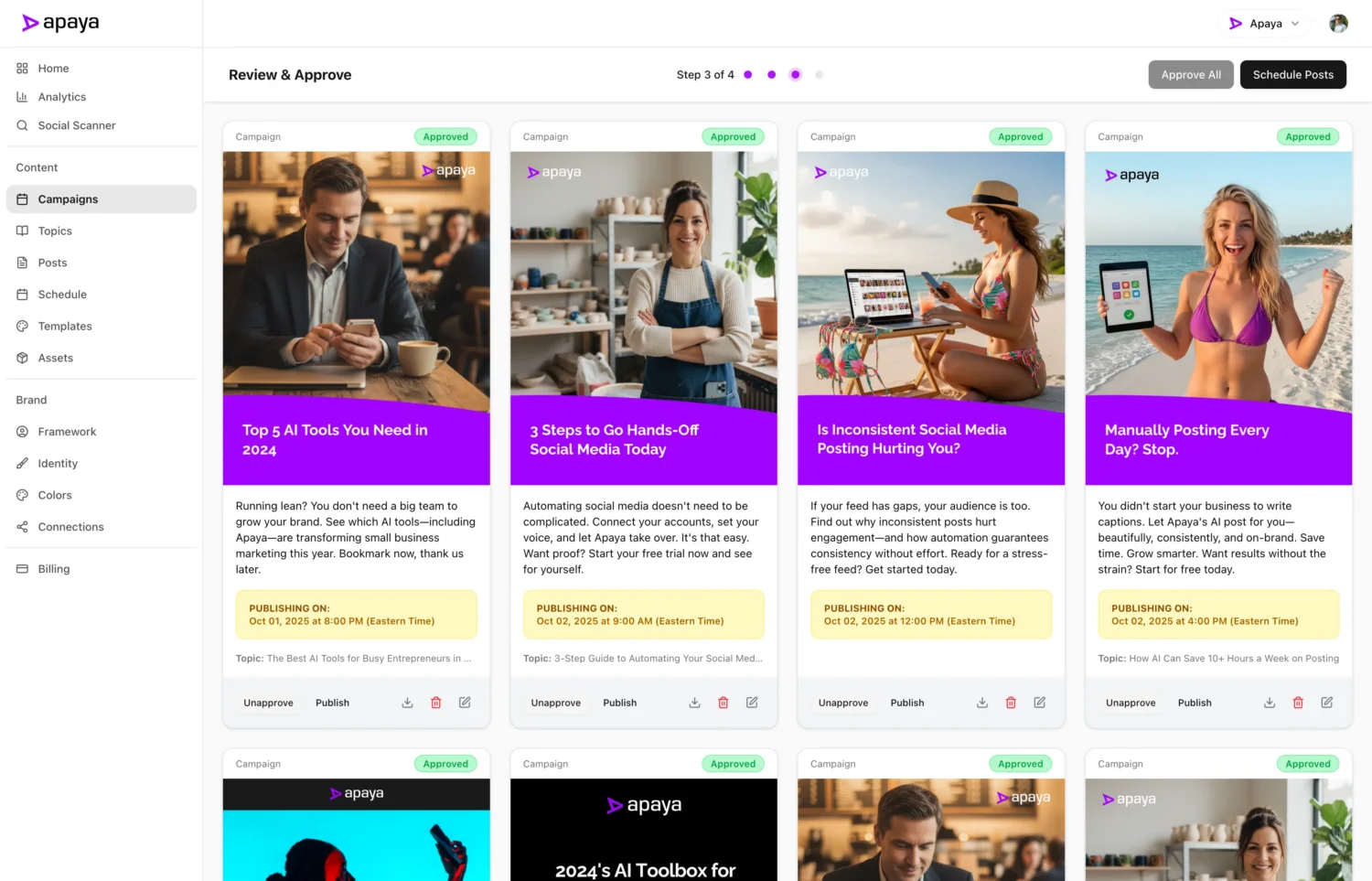 Content Generation in the Design Studio