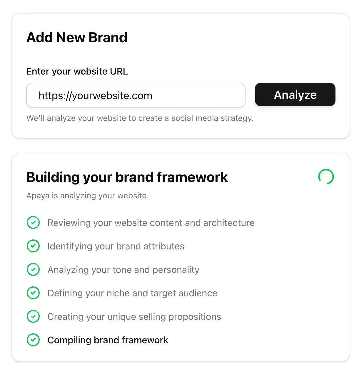 ai social media management add your brand