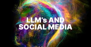 The Role of AI and LLMs and for Social Media
